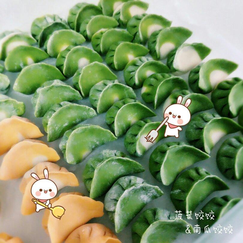 彩色饺子