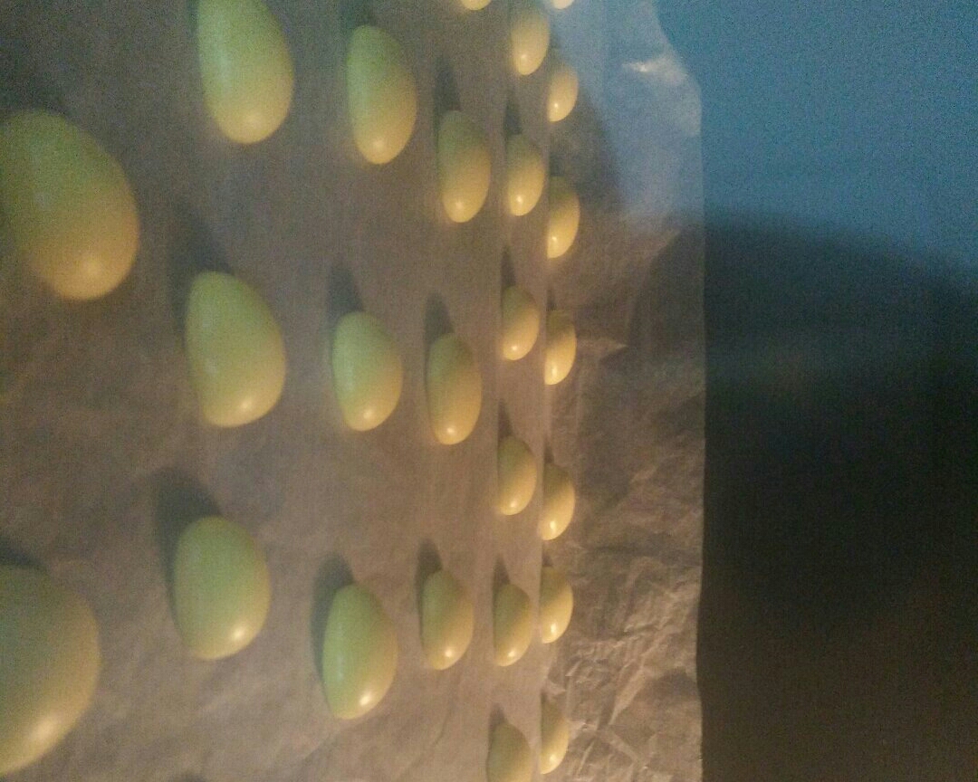蛋黄溶豆的做法 步骤6