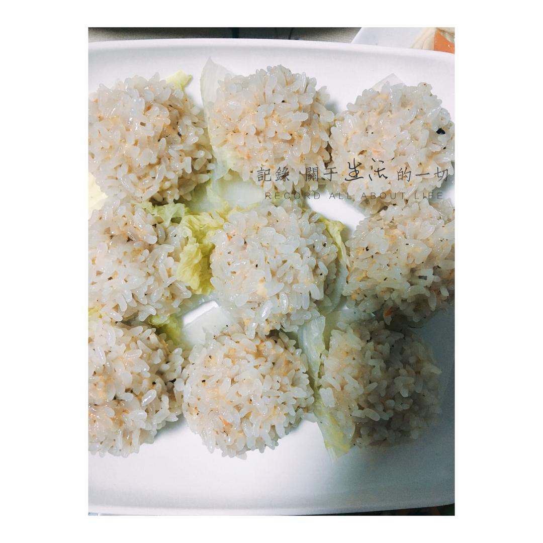 虾仁鲜肉珍珠丸子