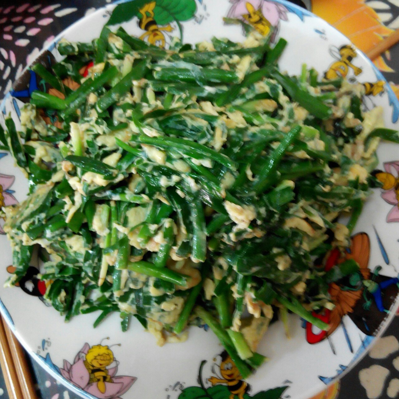 韭菜炒鸡蛋