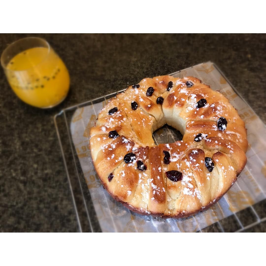 日式香浓炼乳面包