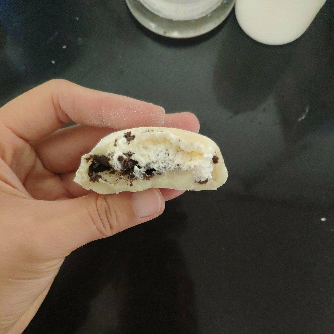 腹黑白胖子——奥利奥雪媚娘