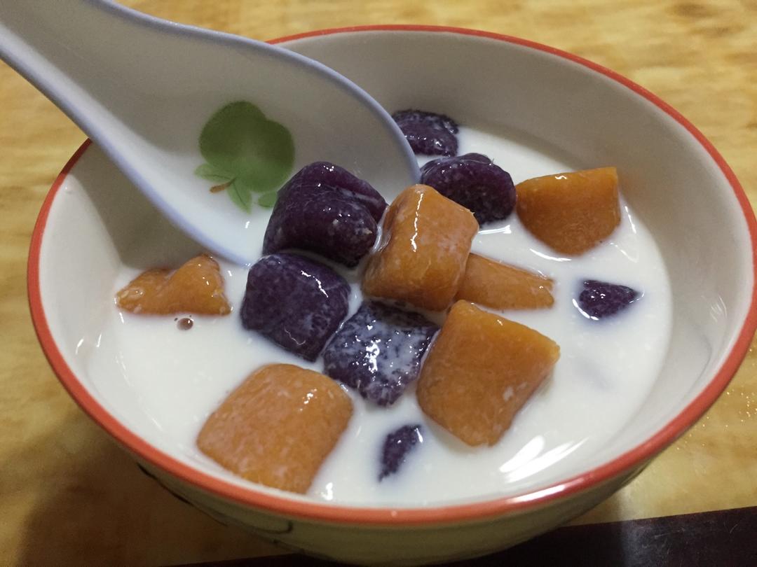 满足你的偷学欲望，“鲜芋仙”的三色芋圆在家也能轻松搞定！——三色芋圆