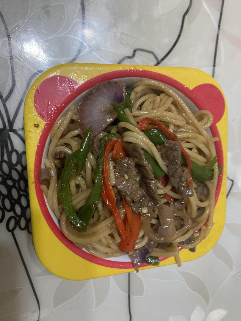 比餐厅好吃的黑椒牛柳意面🍝零失败简单教程