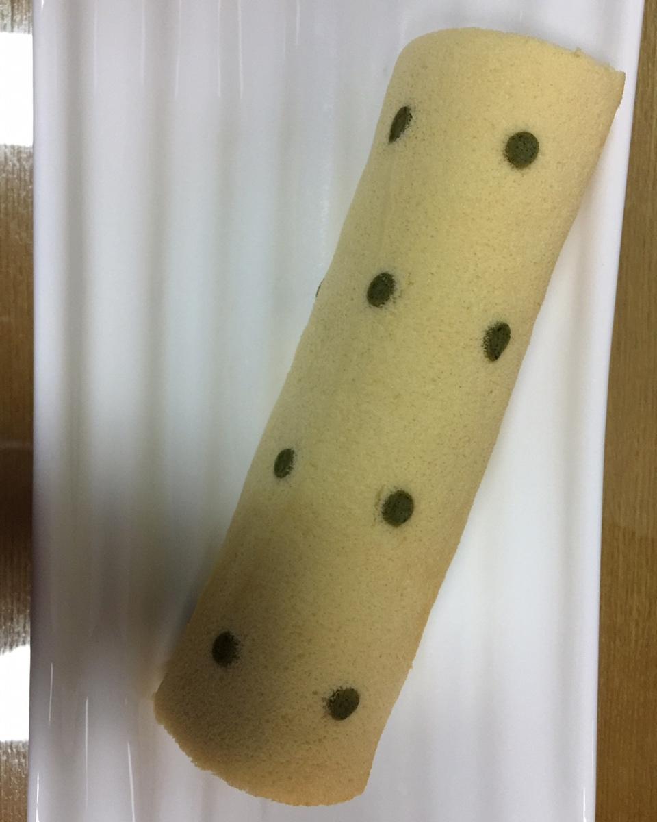 花纹图案蛋糕卷