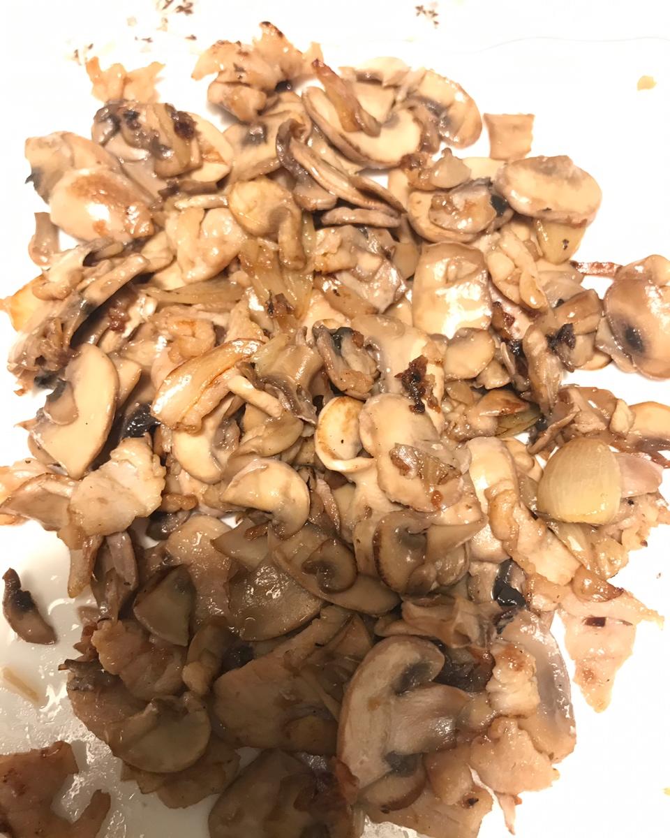 蘑菇炒肉