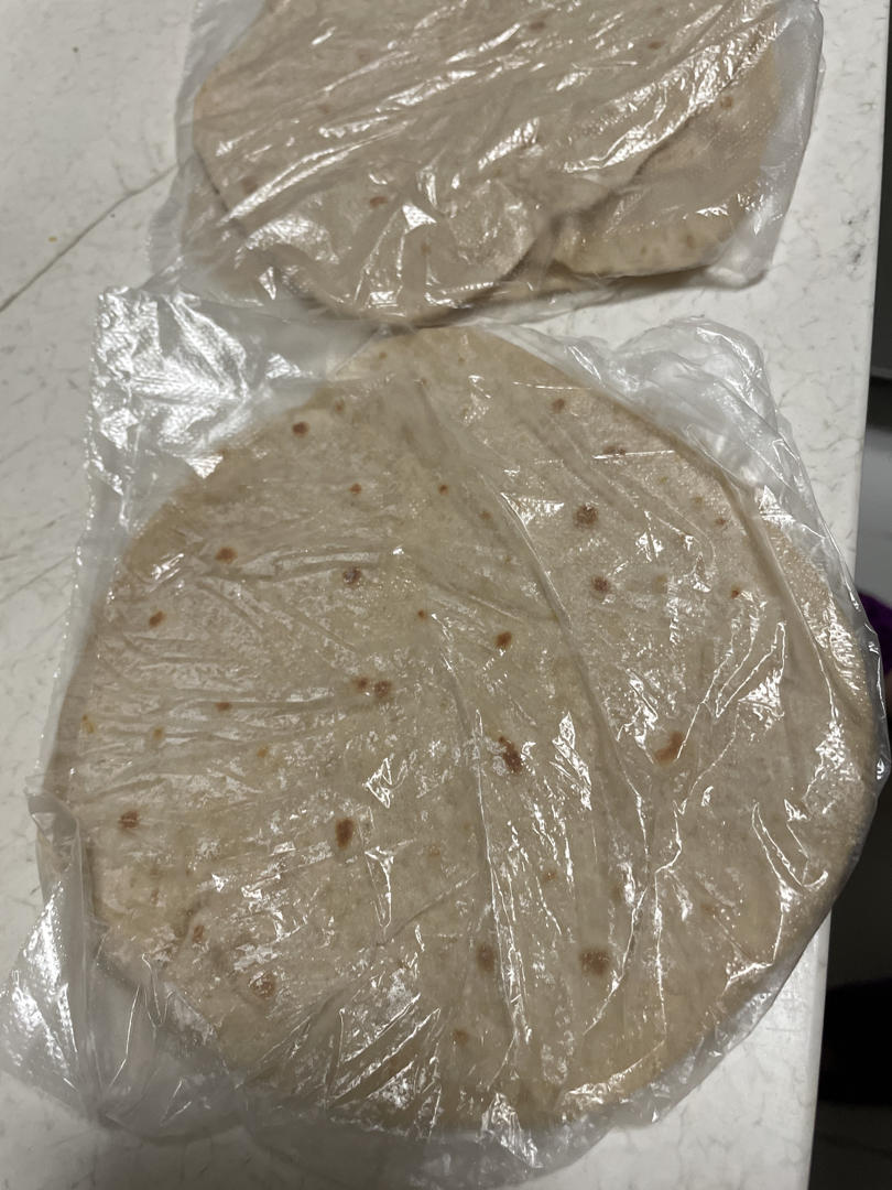 低卡 饱腹感强无油全麦饼坯子