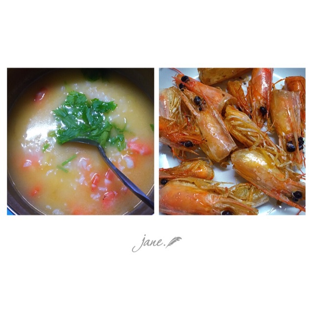 秘制鲜虾粥
