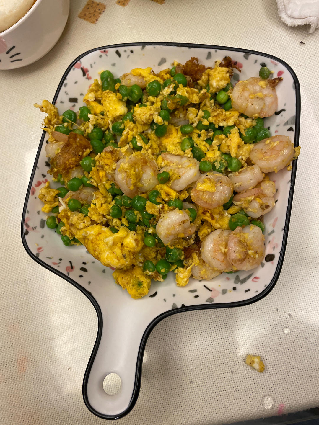 低脂豌豆虾仁滑蛋