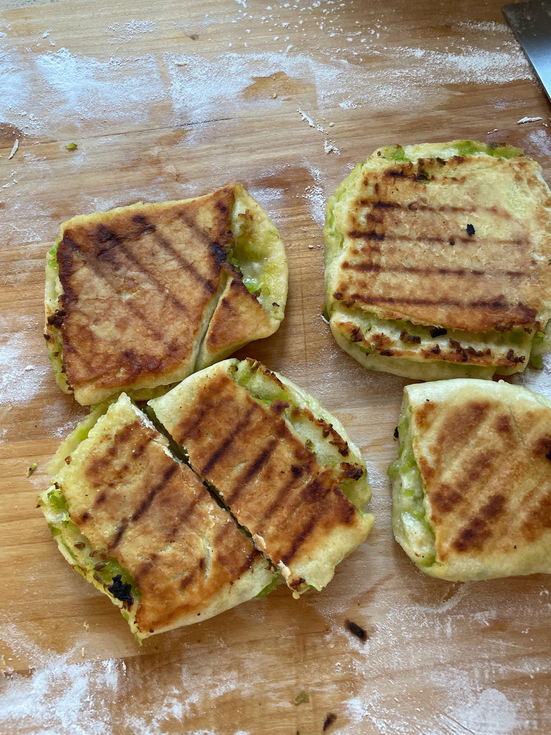 青椒饼（想念大学食堂的青椒饼）
