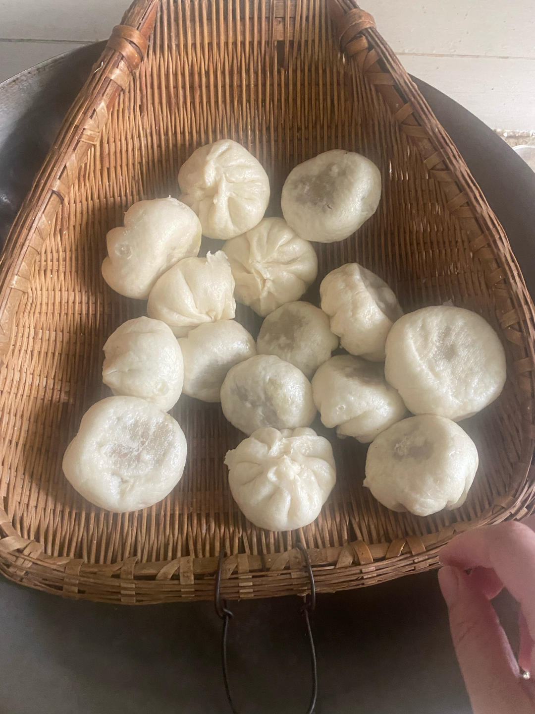 酱肉包升级版（加了点木耳和芹菜 好吃惨了）