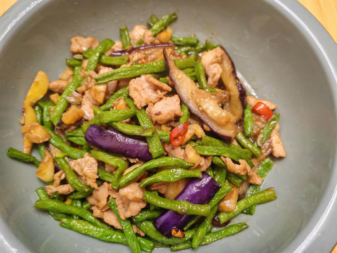 茄子豆角（米饭杀手系列一）
