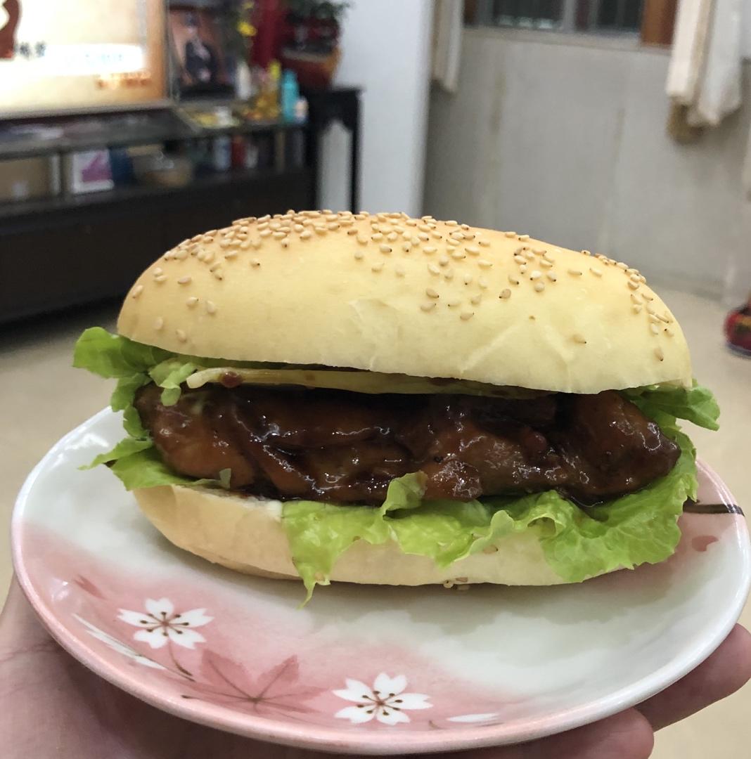 照烧鸡腿堡