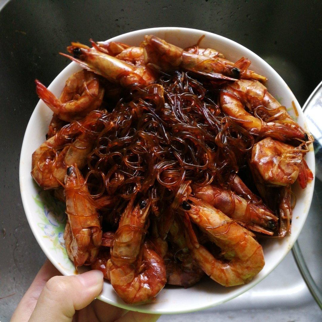 酱香年糕烧大虾