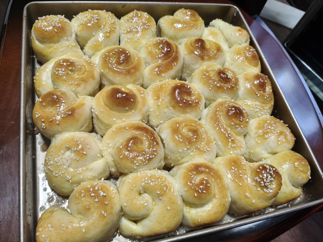 脆底蜂蜜小面包