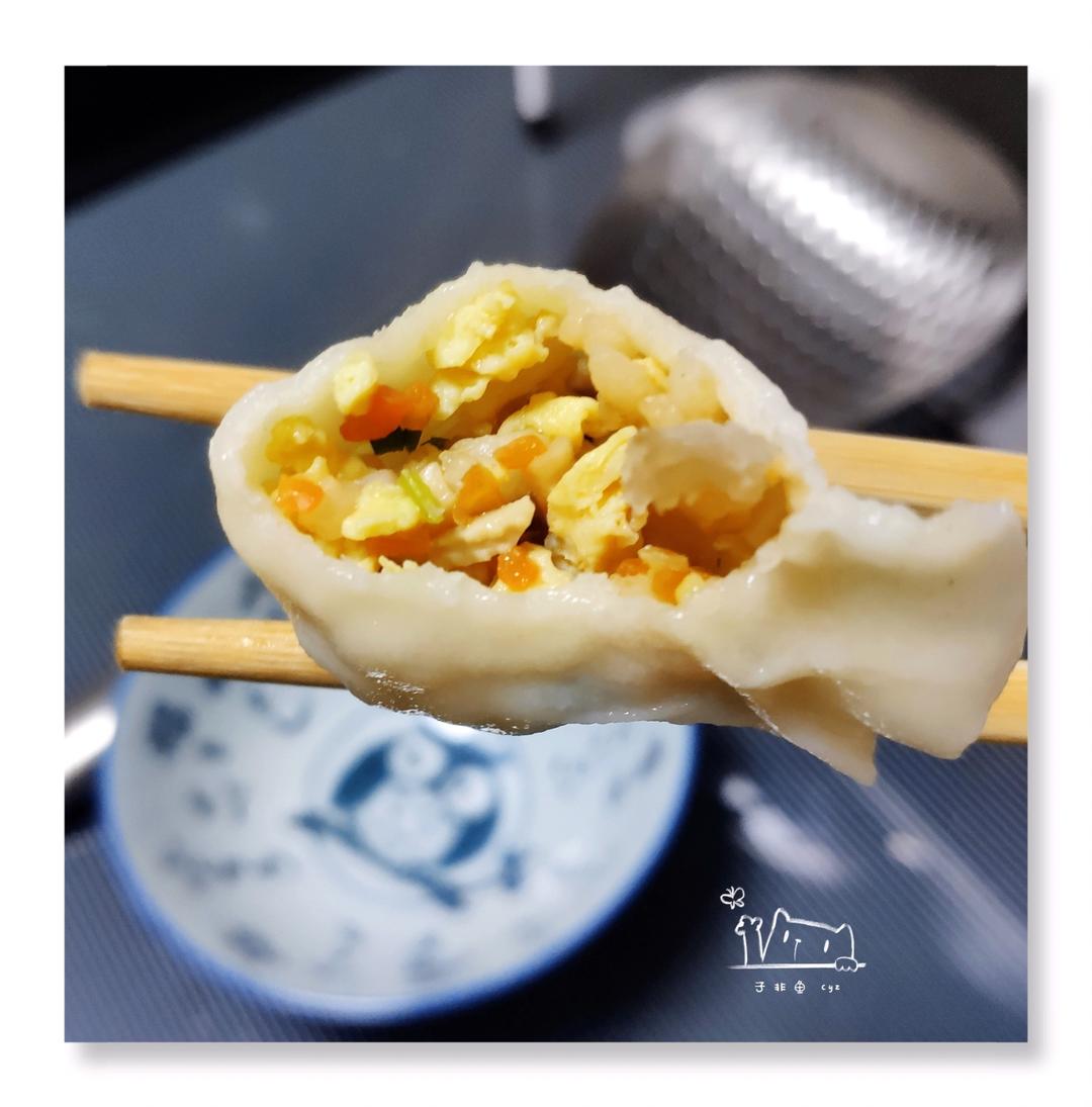 素三鲜薄皮大馅儿饺子