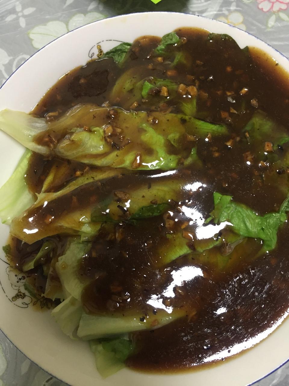 家常菜 蚝油生菜
