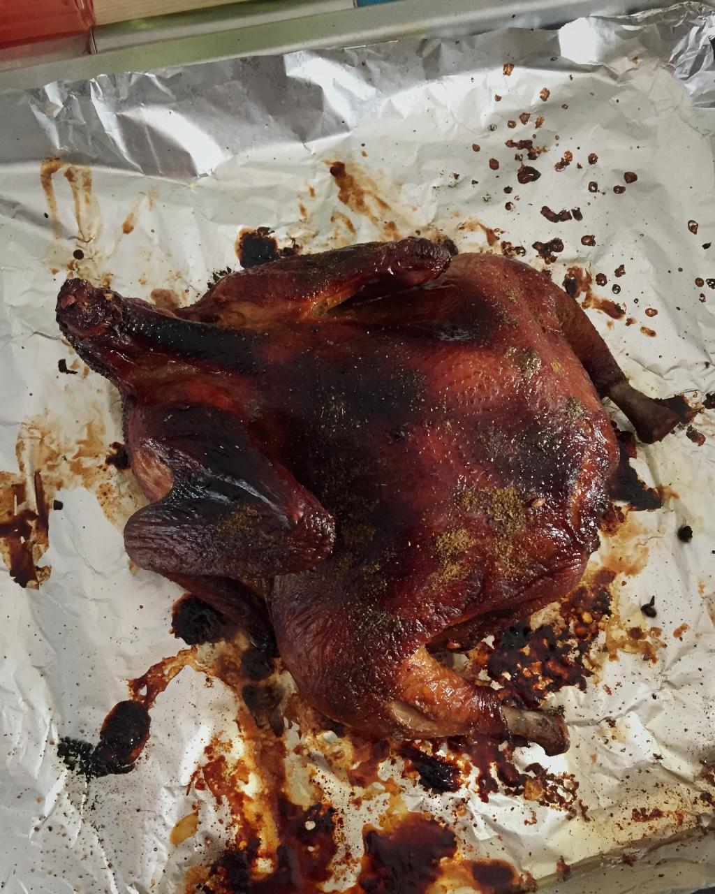 袋袋烤鸡--自制腌料+脆皮秘籍