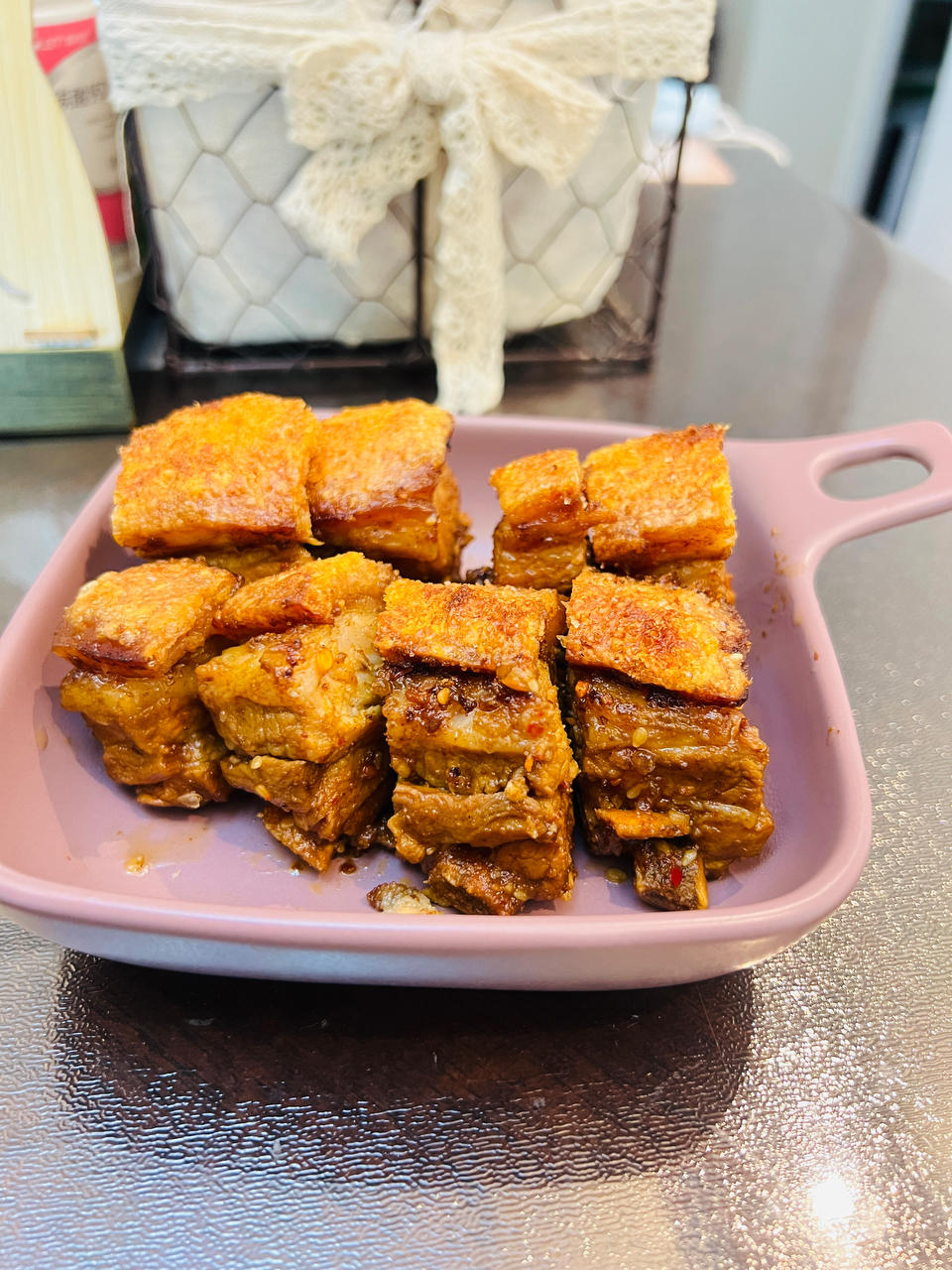 孜然脆皮烤肉
