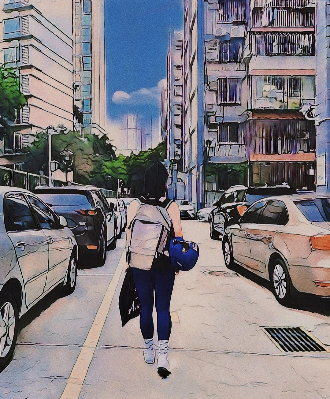 爱打拳的默默