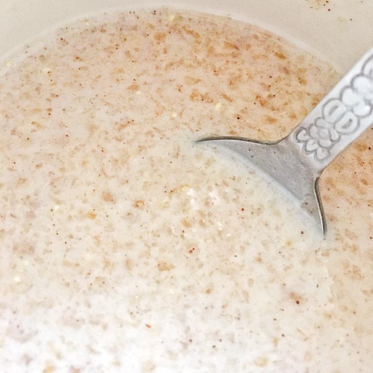 生姜肉桂燕麦特浓牛奶暖饮——姨妈小天使【健康饮品】