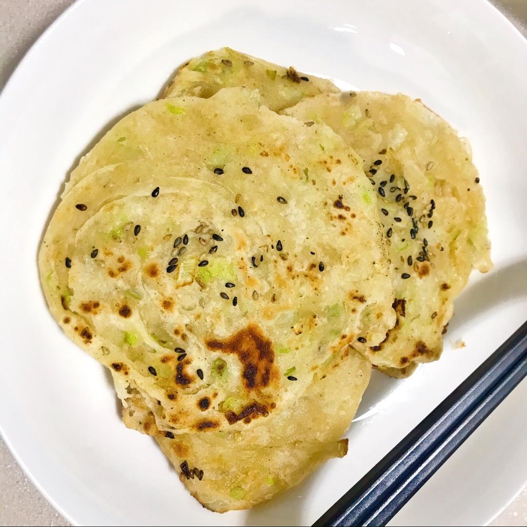 家庭版油酥葱油饼