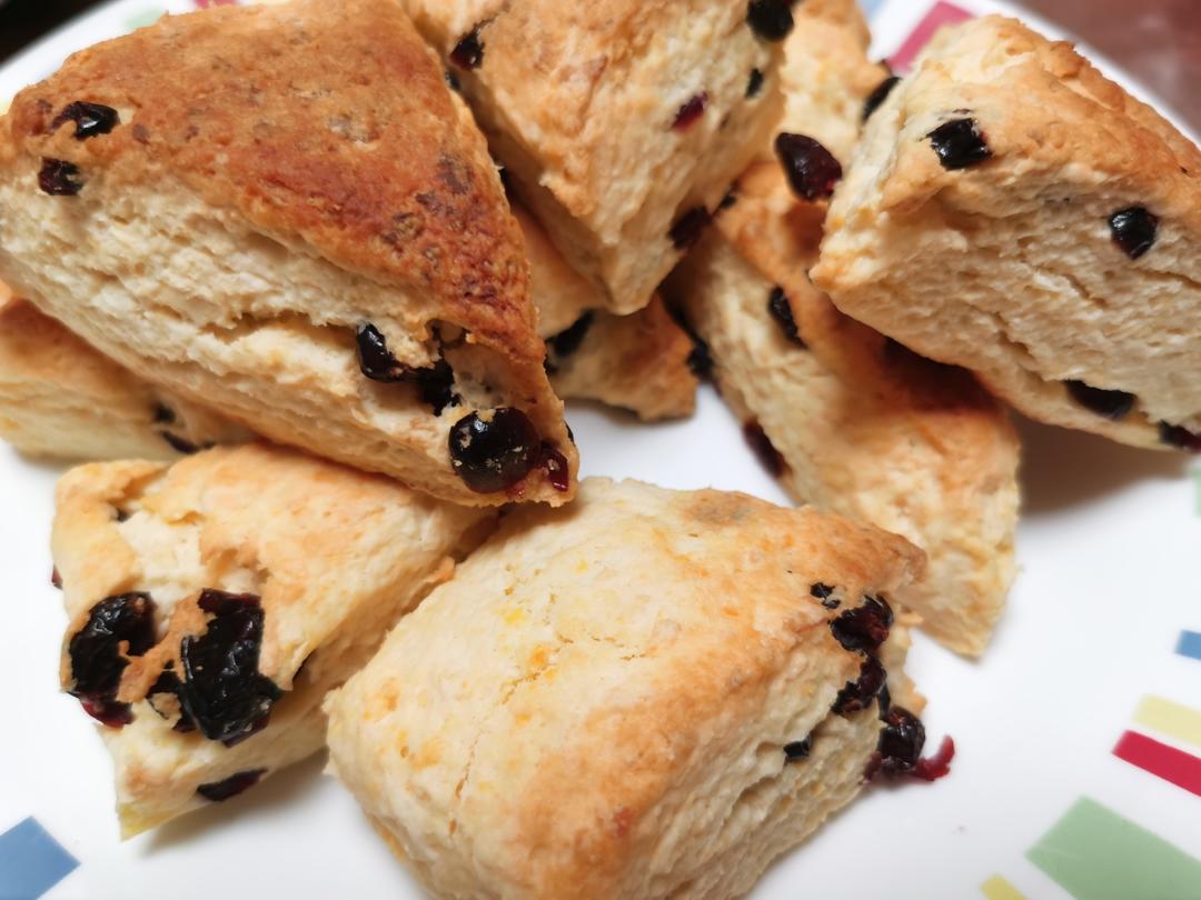 【消耗奶油奶酪】奶油奶酪蔓越莓司康，绝对的私人秘方