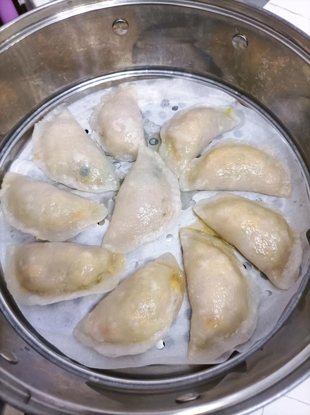 过敏娃的无麸质大米饺子