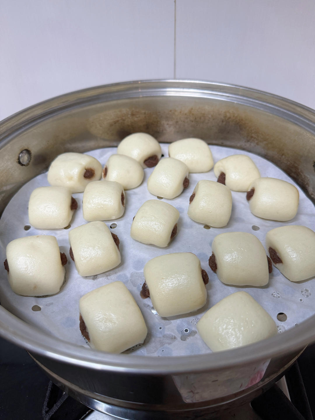 🔥小盆友抢着吃的豆沙小馒头，附视频详细操作！