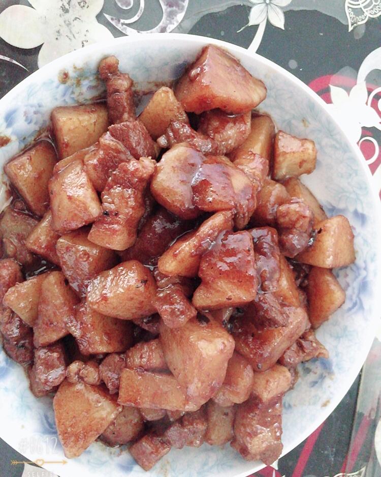 土豆烧肉
