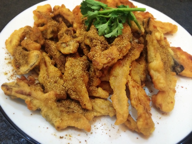 干炸蘑菇（家乡版）