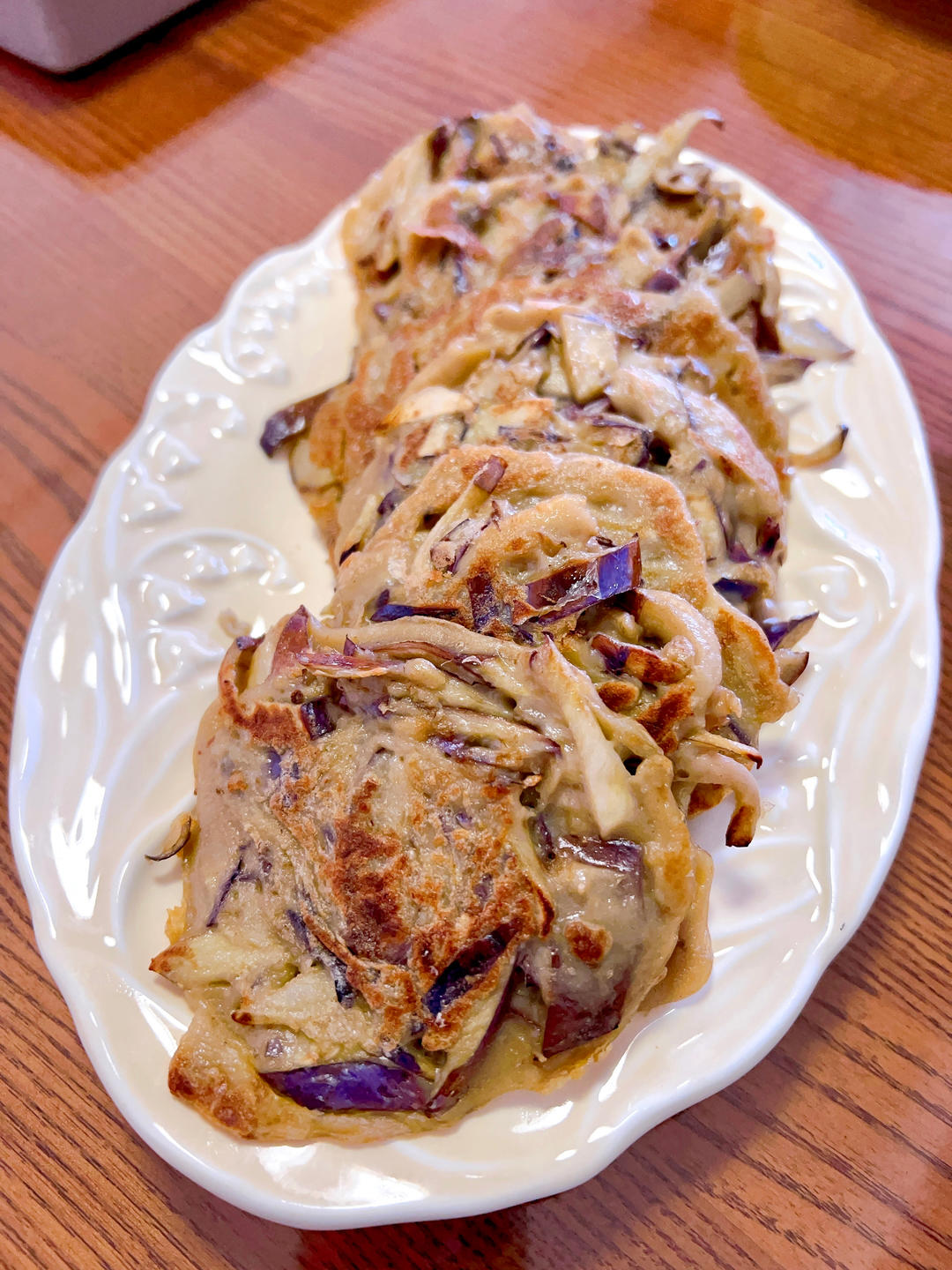 简单易上手的茄子饼