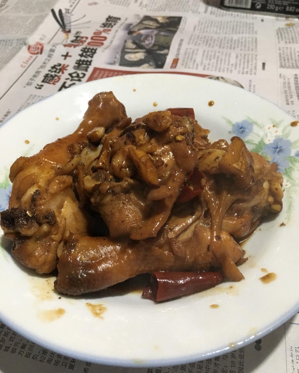 红烧鸡腿（好吃到没有朋友