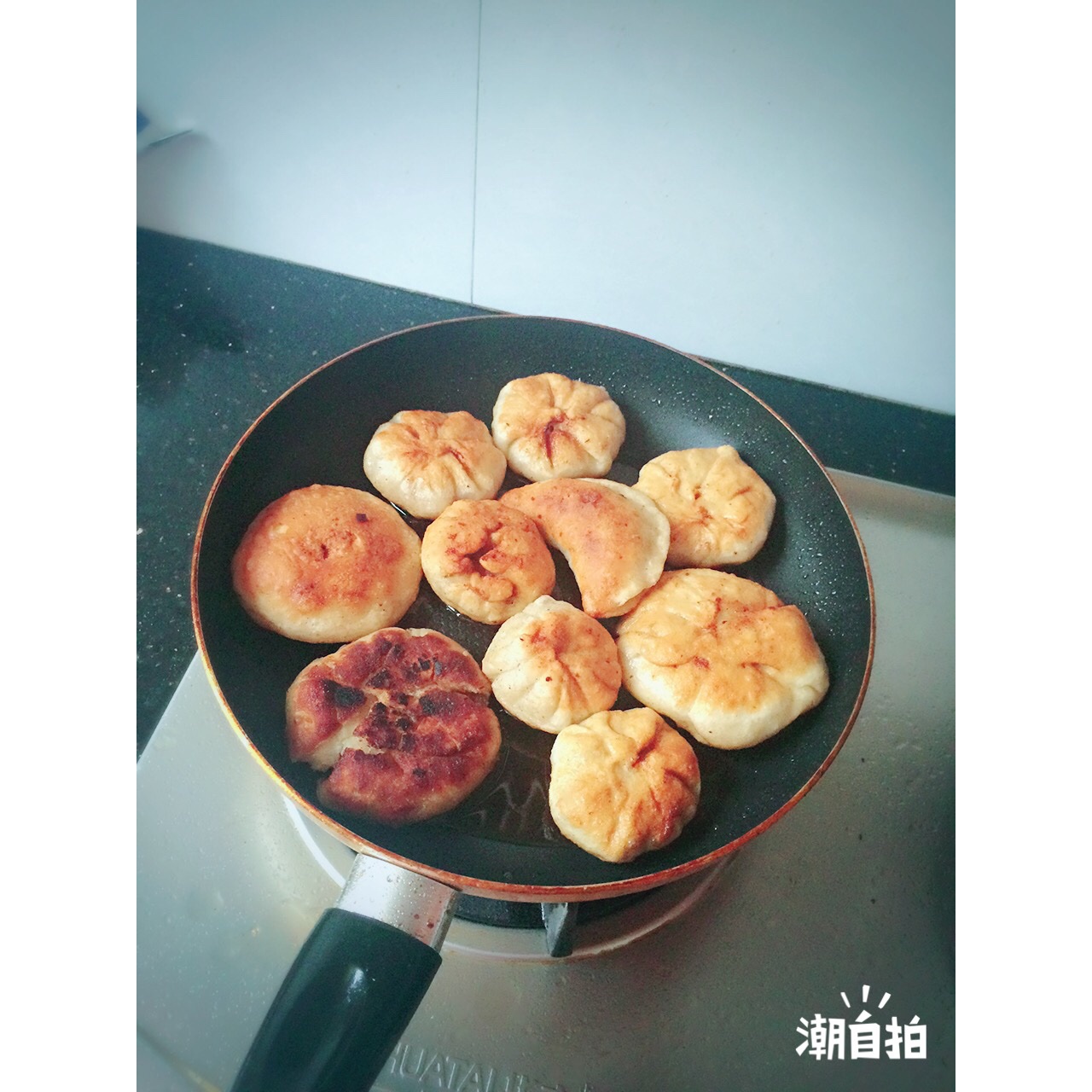 家常酱香肉饼 Minced Pork Pancake