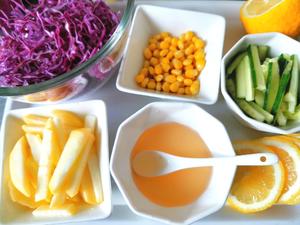 紫甘蓝柠汁苹果沙拉的做法 步骤2