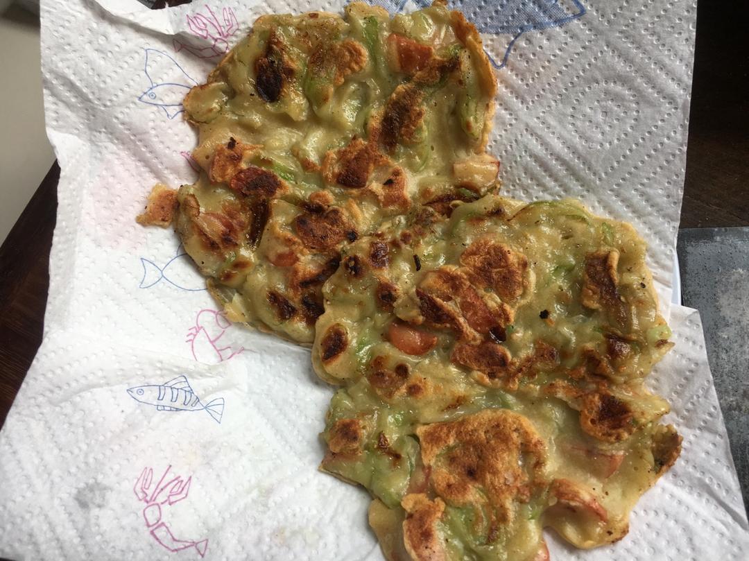 美味丝瓜饼