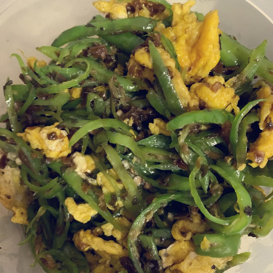 青椒炒鸡蛋