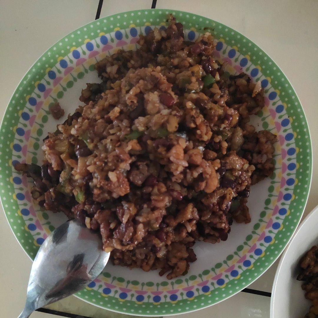 特别好吃的茄子炒饭