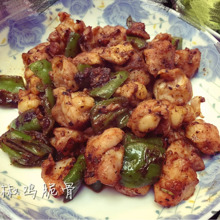 黑胡椒鸡脆骨
