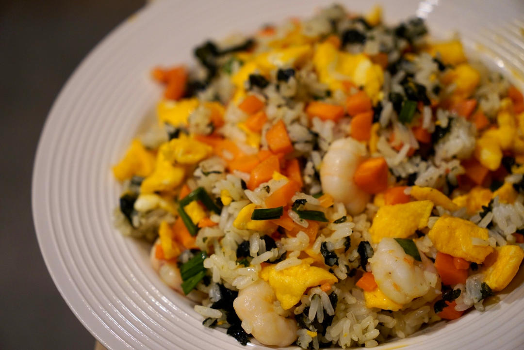 一定试试的！紫菜炒饭