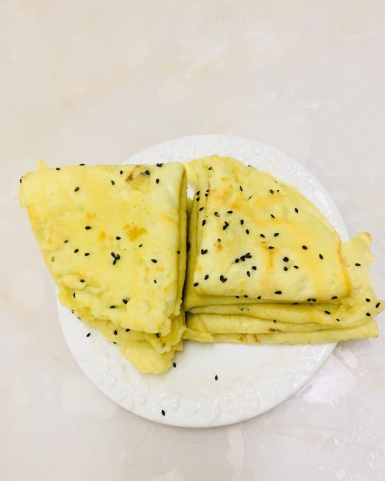 奶香葱花蛋饼（低筋面粉版）