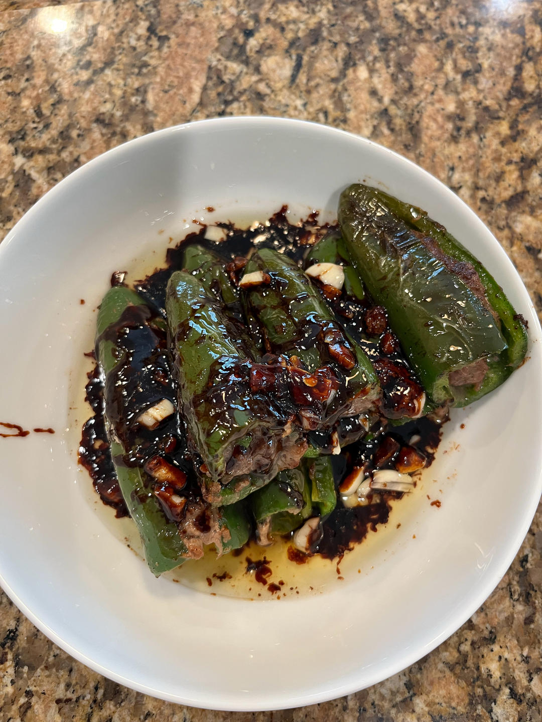 肉酿青椒