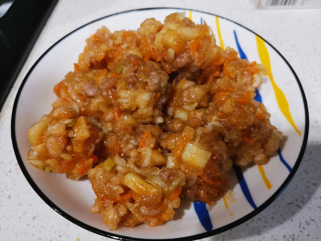闽南版狮子头（蒸肉圆）的做法
