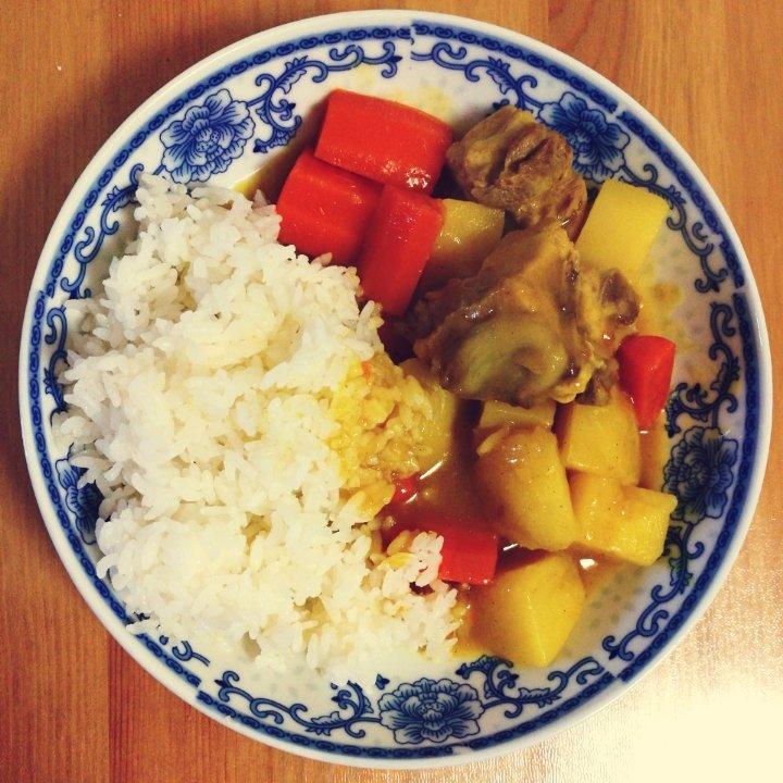 咖喱土豆饭