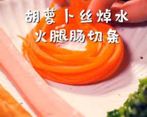 母亲节做饭给妈妈吃——金枪鱼紫菜包饭的做法 步骤3