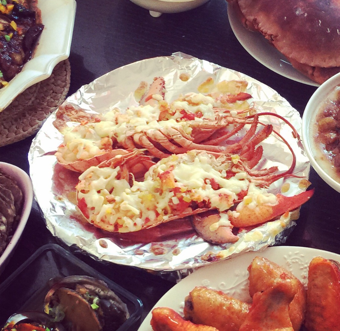 芝士焗龙虾-（简单做法）