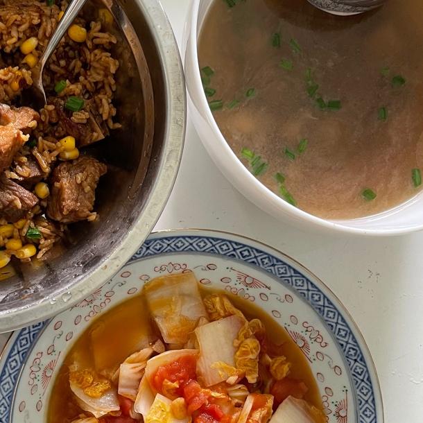 鲜掉眉毛口蘑汤