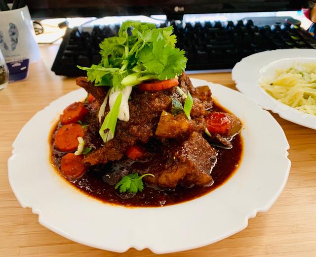 韩式炖牛排骨 Galbi Jjim