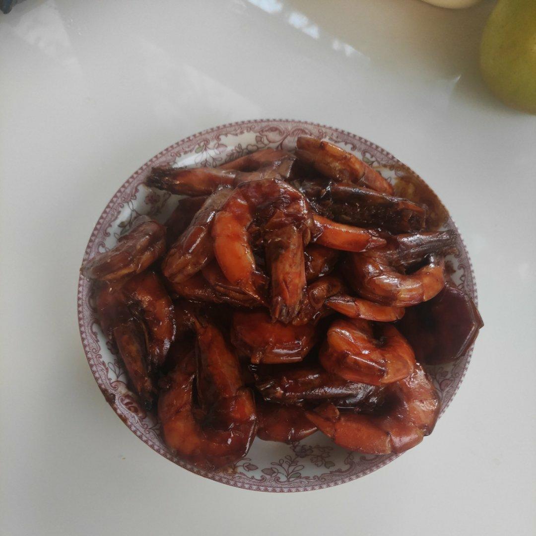十分钟做好吃的红烧大虾