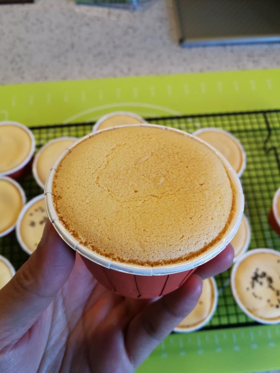 柠檬戚风小纸杯